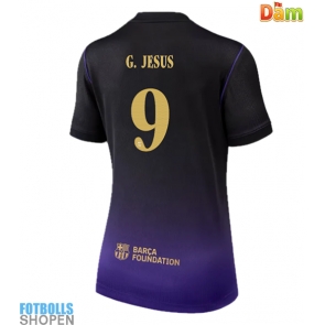 Billiga Barcelona Gabriel Jesus #9 Bortatröja Dam 2026-27 Kortärmad